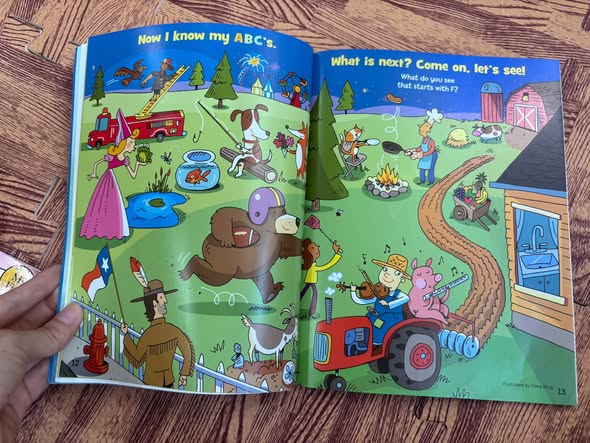 THE ABC SONG (A SONG AND PUZZLE BOOK) — ảnh 4