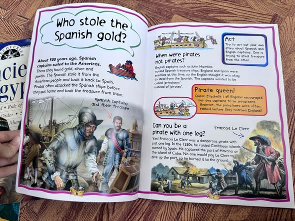WHY DID PIRATES BURY TREASURE? trắng — ảnh 4