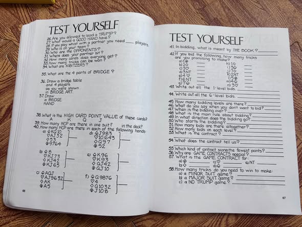 TEACH ME TO PLAY - A FIRST BRIDGE BOOK   — ảnh 5
