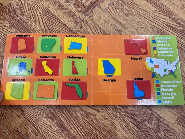 UNITED STATES: AN EDUCATIONAL LIFT-A-FLAP BOOK   image 3