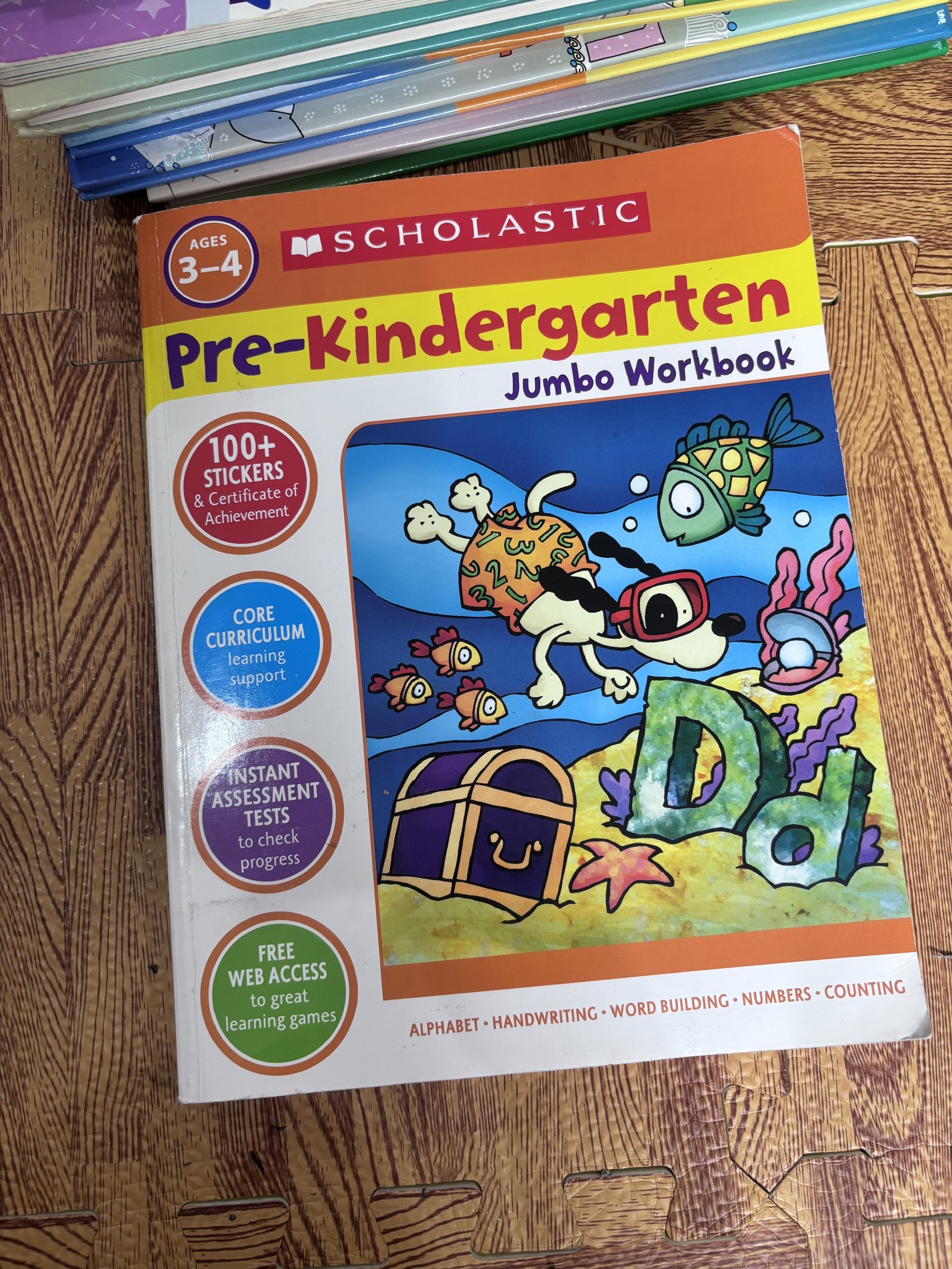 Pre-Kindergarten Jumbo Workbook — ảnh 1