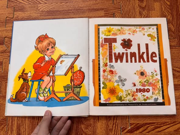 TWINKLE ANNUAL 1980 (SPECIALLY FOR LITTLE GIRLS)   — ảnh 5