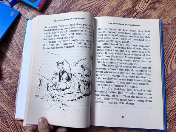THE ADVENTURES OF TOM SAWYER image 2