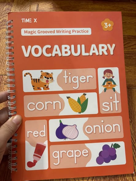 MAGIC GROOVED WRITING PRACTICE: VOCABULARY (TIME X)