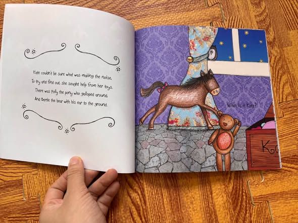 PRINCESS KATE AND THE MYSTERIOUS NOISE (A STORY FOR KATE) — ảnh 5
