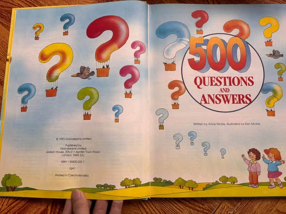 500 QUESTIONS AND ANSWERS: A TREASURY OF COLOURFUL AND FASCINATING FACTS   — ảnh 4