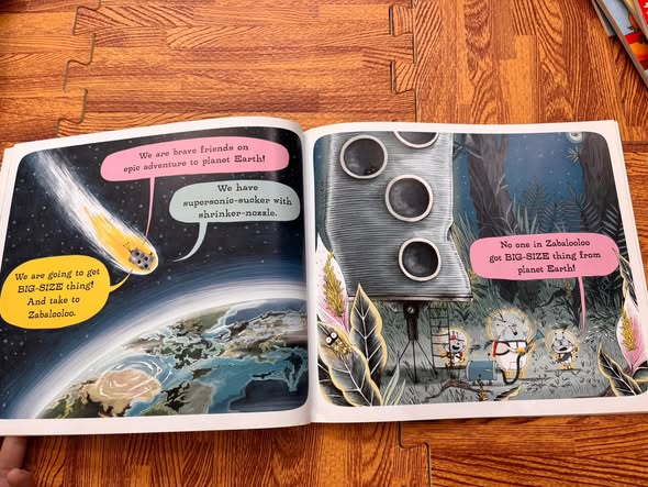 THEY CAME FROM PLANET ZABALOOLOO! (SEAN TAYLOR & KATE HINDLEY)   — ảnh 3