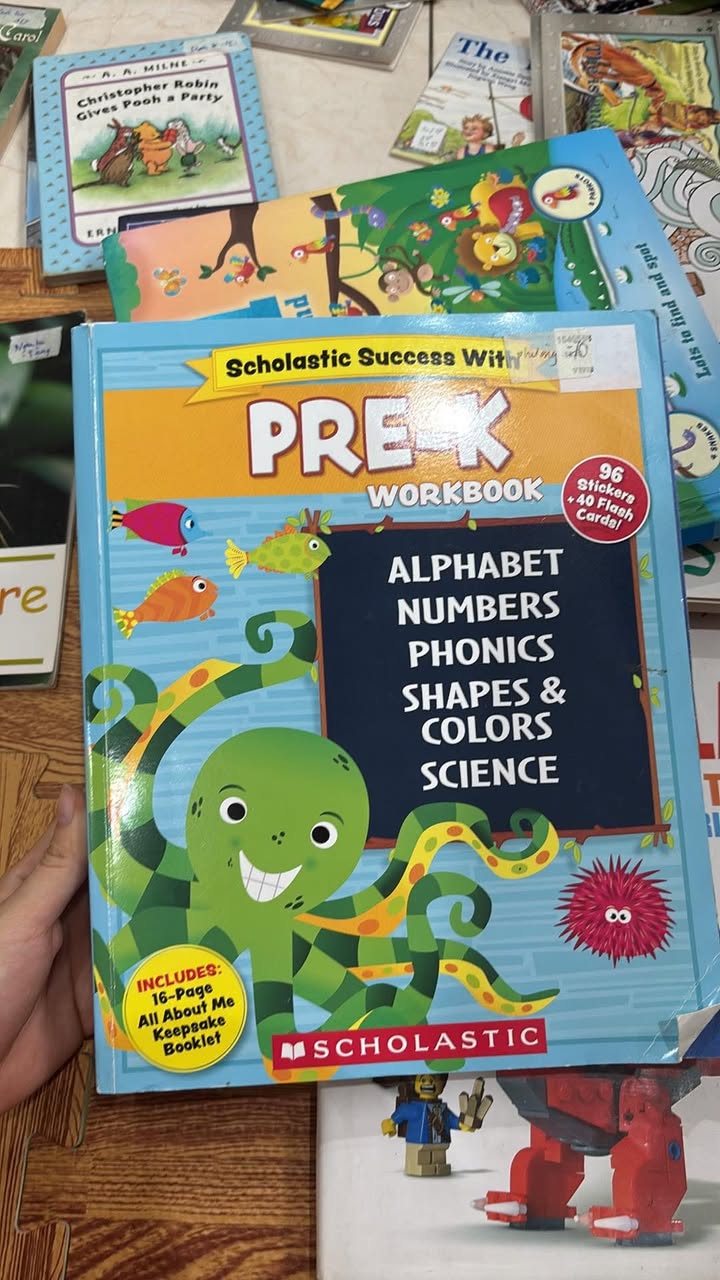 Scholastic Success With Pre-K Workbook