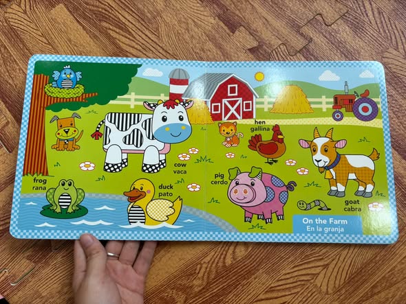 SÁCH TỪ VỰNG SONG NGỮ ANH - TÂY BAN NHA: SASSY - BABY'S FIRST WORDS — ảnh 3