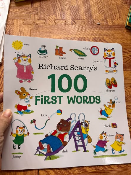 RICHARD SCARRY'S 100 FIRST WORDS (RICHARD SCARRY)   image 1