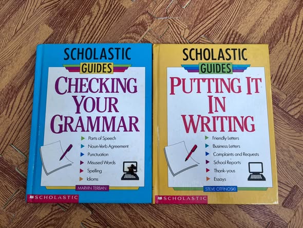 SCHOLASTIC GUIDES: CHECKING YOUR GRAMMAR & PUTTING IT IN WRITING (SET 2 CUỐN)