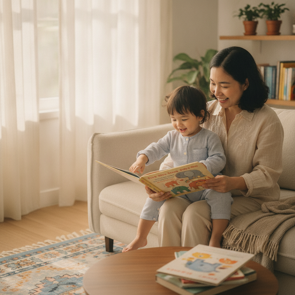 Sách song ngữ hay 100% tiếng Anh: Lựa chọn tối ưu cho Board book 0-3 tuổi?