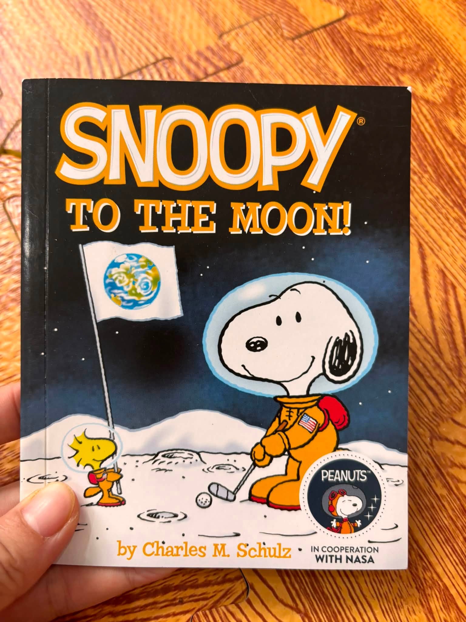 Snoopy to the Moon!