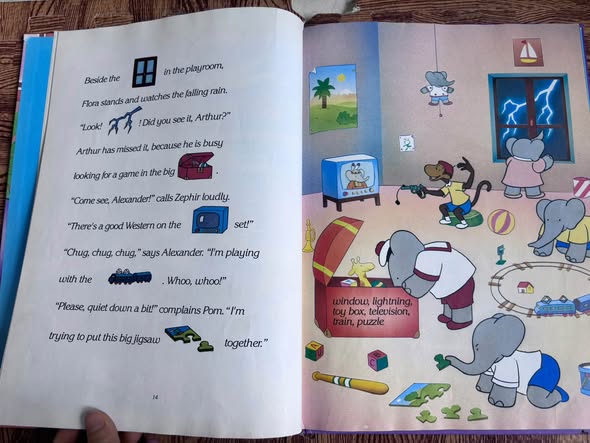  BABAR AND HIS FRIENDS AT HOME image 3