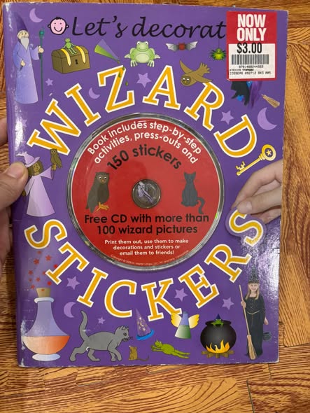 LET'S DECORATE: WIZARD STICKERS 