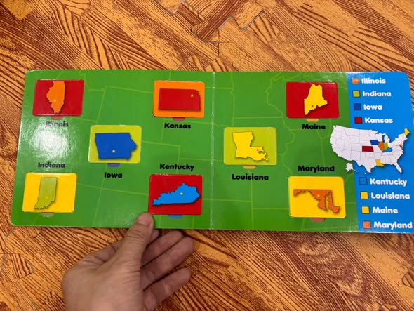 UNITED STATES: AN EDUCATIONAL LIFT-A-FLAP BOOK   image 4