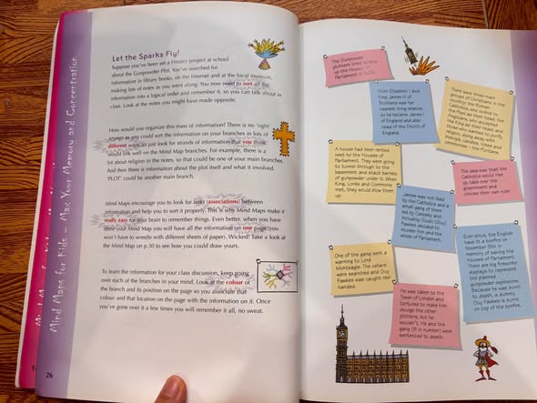 MIND MAPS FOR KIDS: MAX YOUR MEMORY AND CONCENTRATION (TONY BUZAN)   — ảnh 4