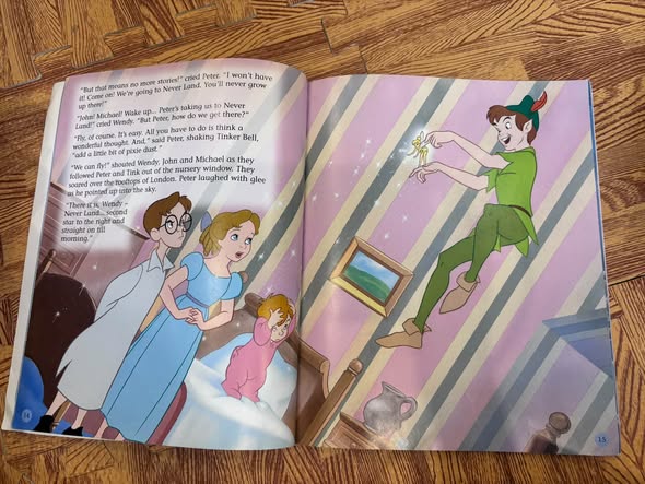 COMBO 2 CUỐN SÁCH CỔ TÍCH LADYBIRD DISNEY CLASSIC: PETER PAN & THE LION KING — ảnh 2