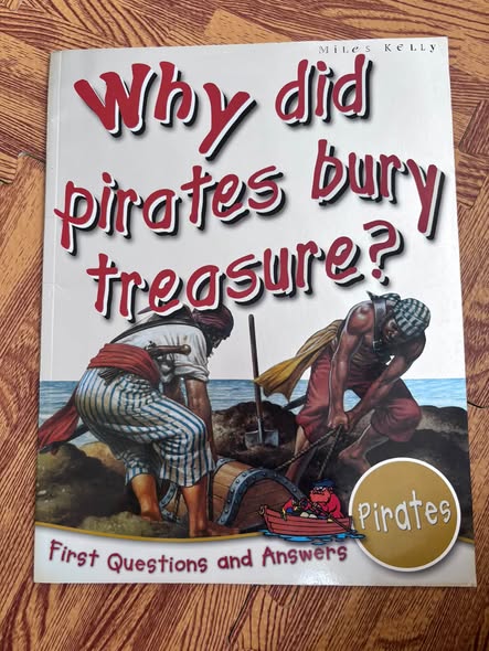 WHY DID PIRATES BURY TREASURE? trắng — ảnh 1