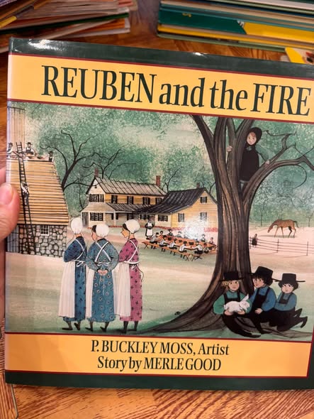 REUBEN AND THE FIRE (MERLE GOOD & P. BUCKLEY MOSS) image 1