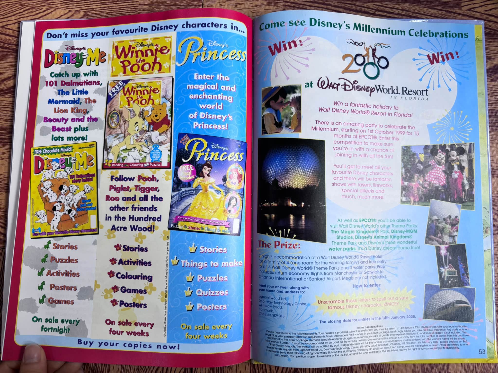 DISNEY'S WINNIE THE POOH ANNUAL 2000 (SPECIAL MILLENNIUM EDITION) image 7