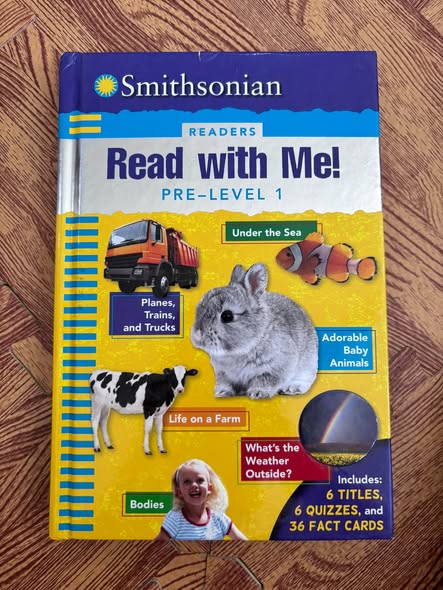 SMITHSONIAN READERS: READ WITH ME! (PRE-LEVEL 1) — ảnh 1