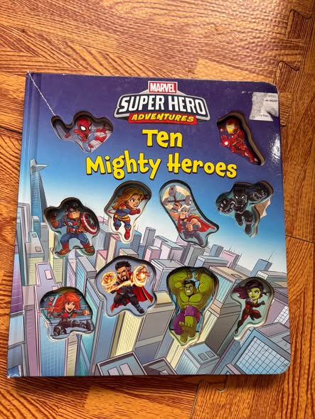 MARVEL SUPER HERO ADVENTURES: TEN MIGHTY HEẺOES image 1