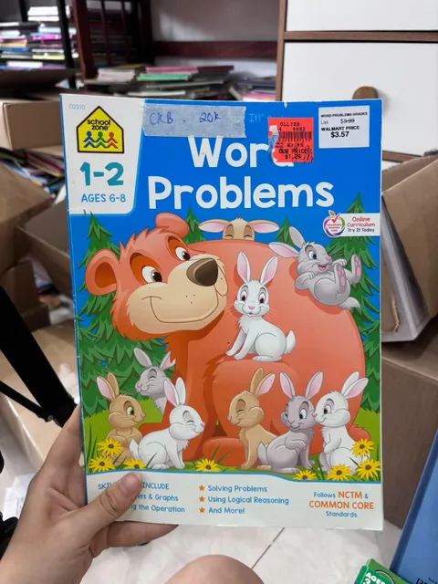 Word Problems Grades 1-2 (School Zone)
