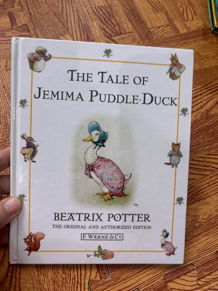 THE TALE OF JEMIMA PUDDLE-DUCK (BEATRIX POTTER) image 1