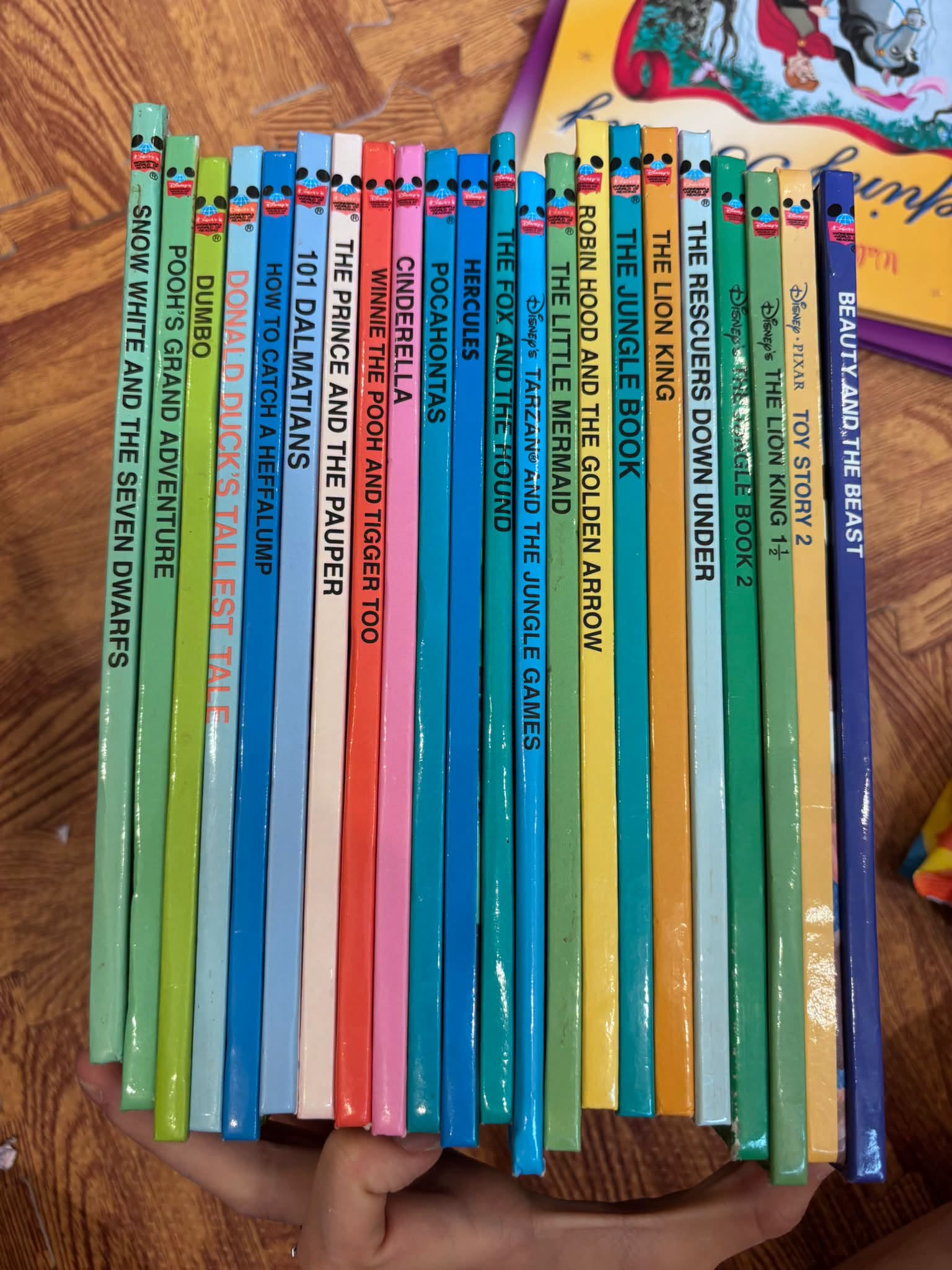 LIST 22 CUỐN SÁCH CỔ TÍCH DISNEY'S WONDERFUL WORLD OF READING — ảnh 5