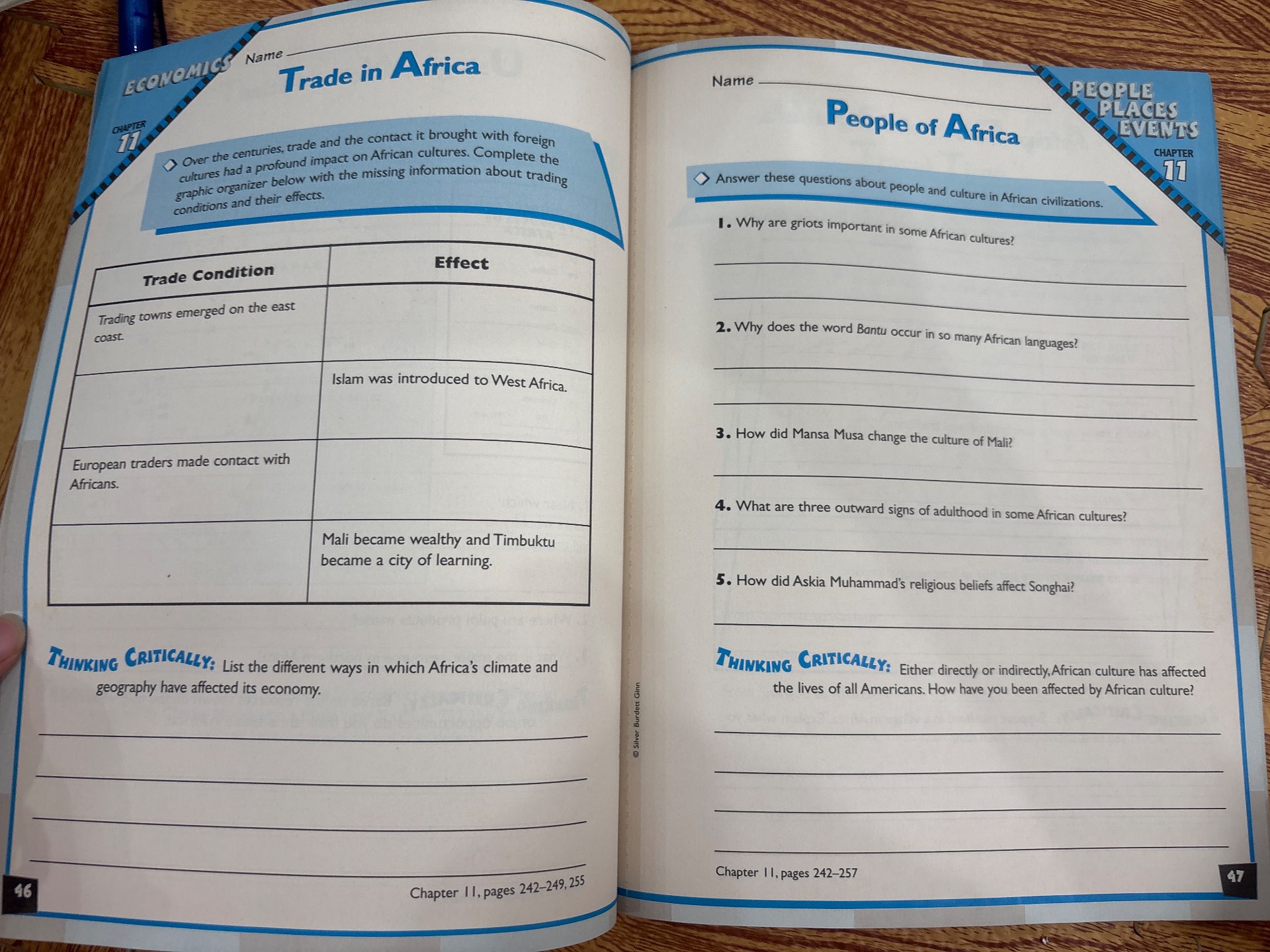 The World and Its People: Workbook — ảnh 3