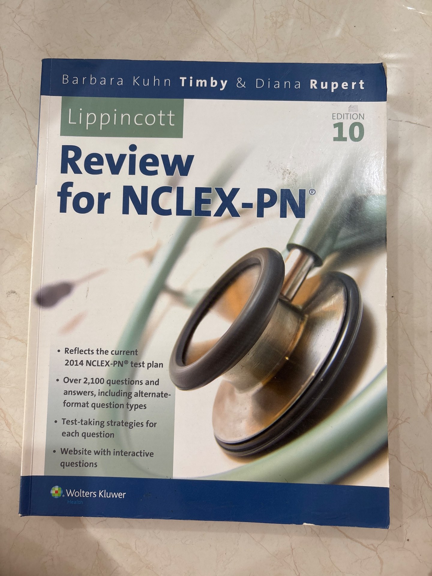 Lippincott Review for NCLEX-PN, Tenth Edition — ảnh 1