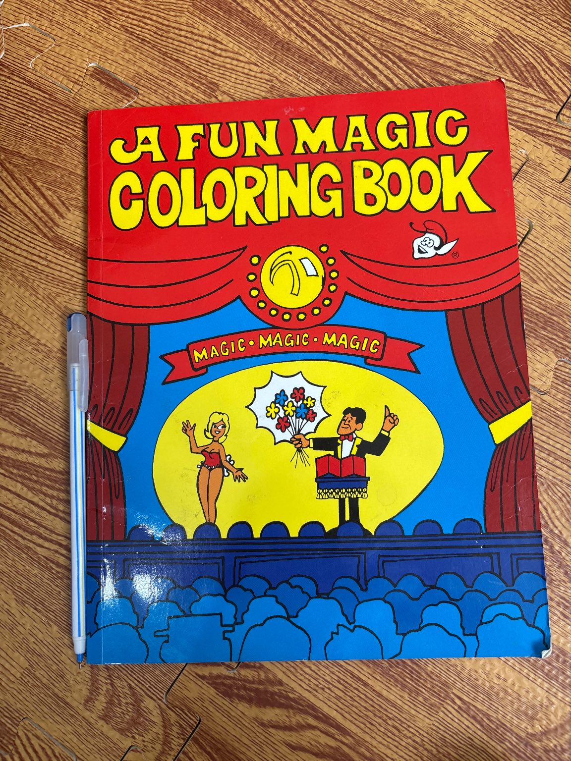 A FUN MAGIC COLORING BOOK