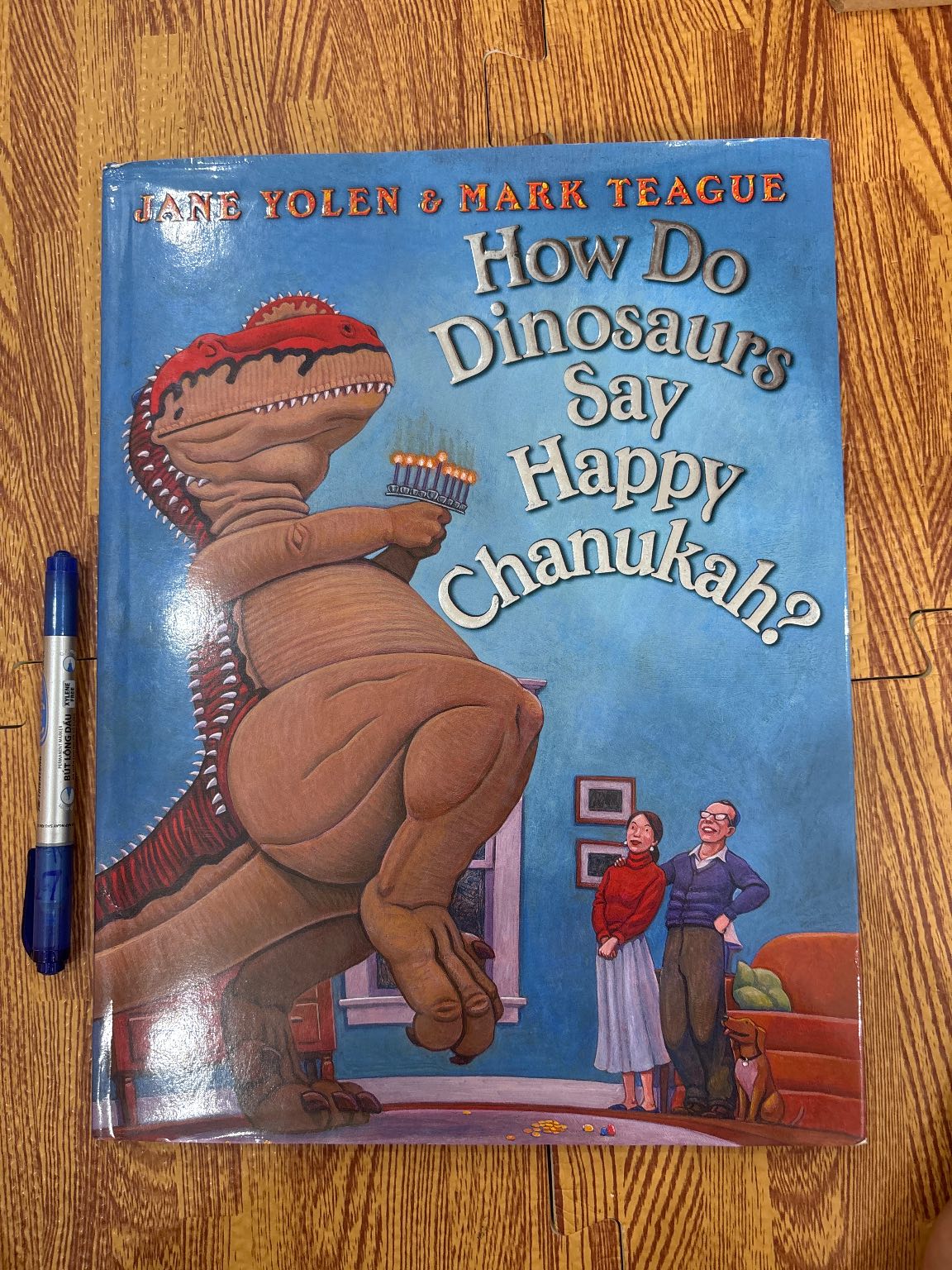 How Do Dinosaurs Say Happy Chanukah?