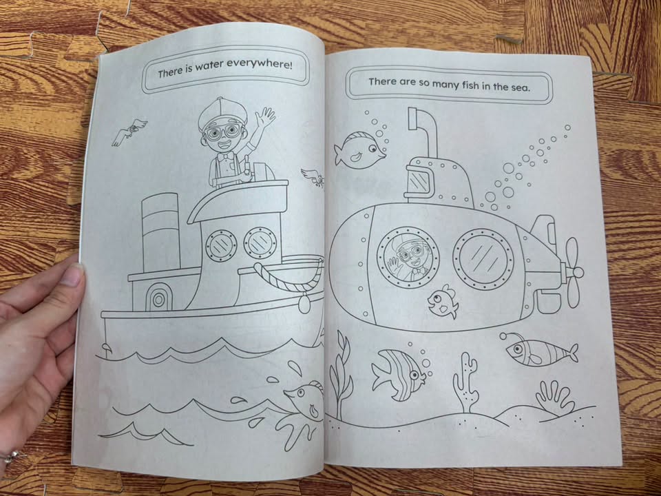 Blippi – Did You Know? Coloring & Activity Book — ảnh 4