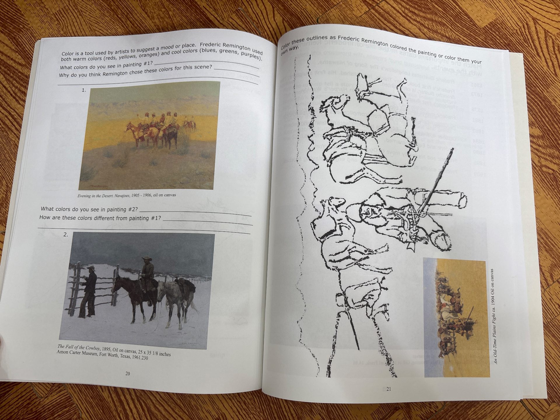 An Activity Book Frederic Remington — ảnh 3