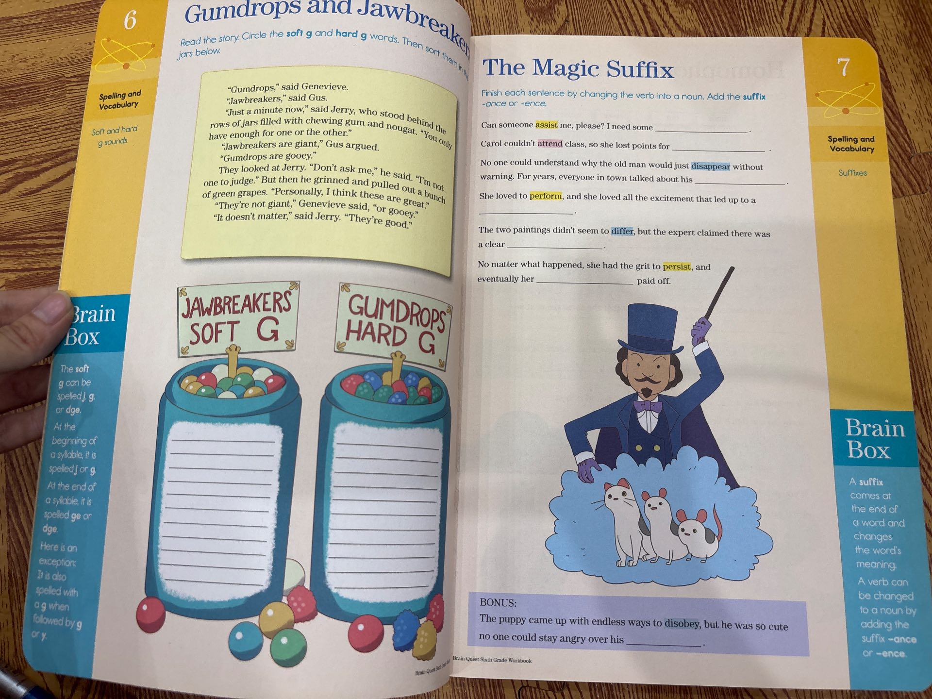 Brain Quest Workbook Grade 6 — ảnh 5