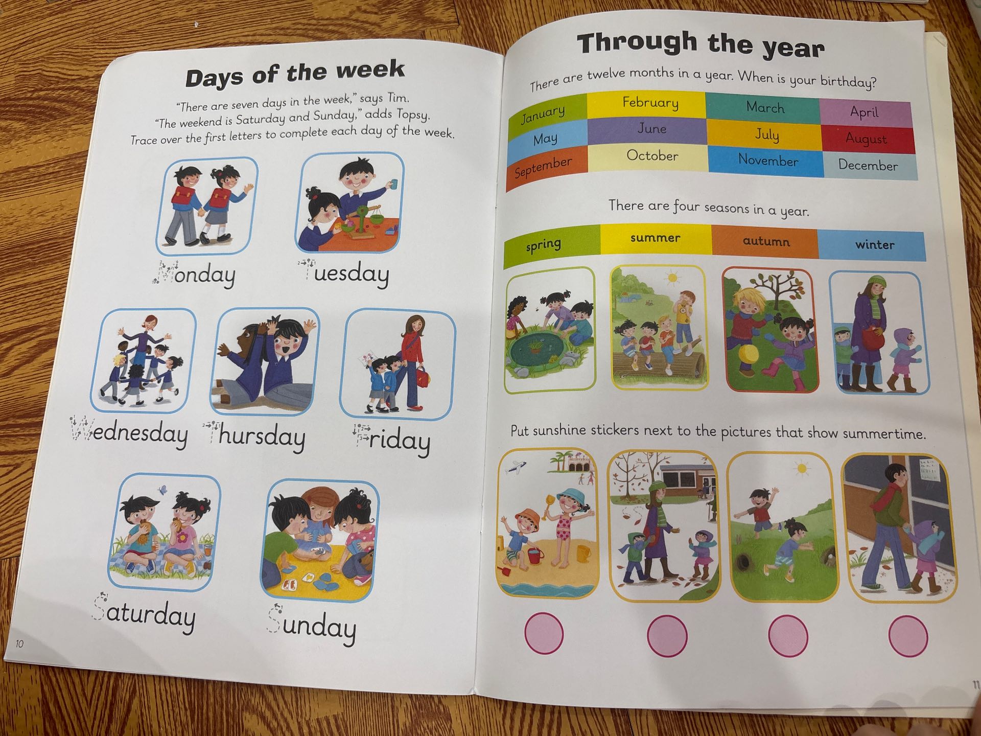 Topsy and Tim Start School Sticker Activity Book — ảnh 4