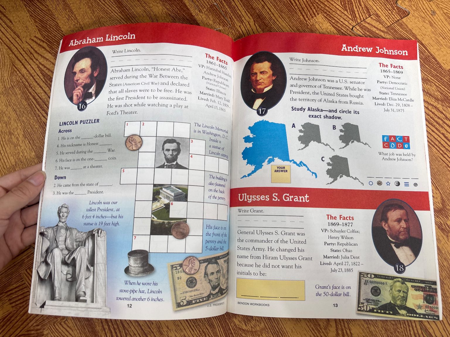 WORKBOOK U.S. PRESIDENTS — ảnh 2