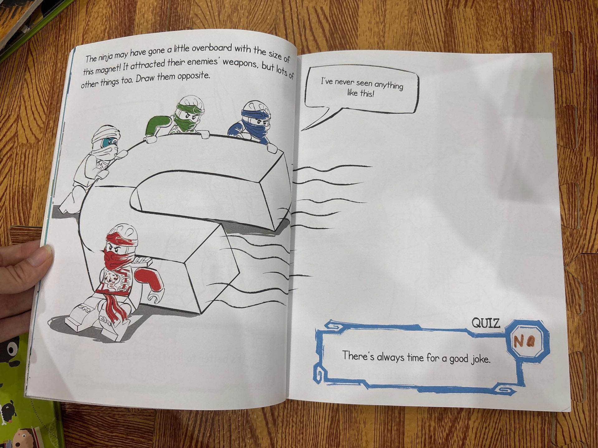 LEGO NINJAGO CHOOSE YOUR HERO DOODLE ACTIVITY BOOK — ảnh 4