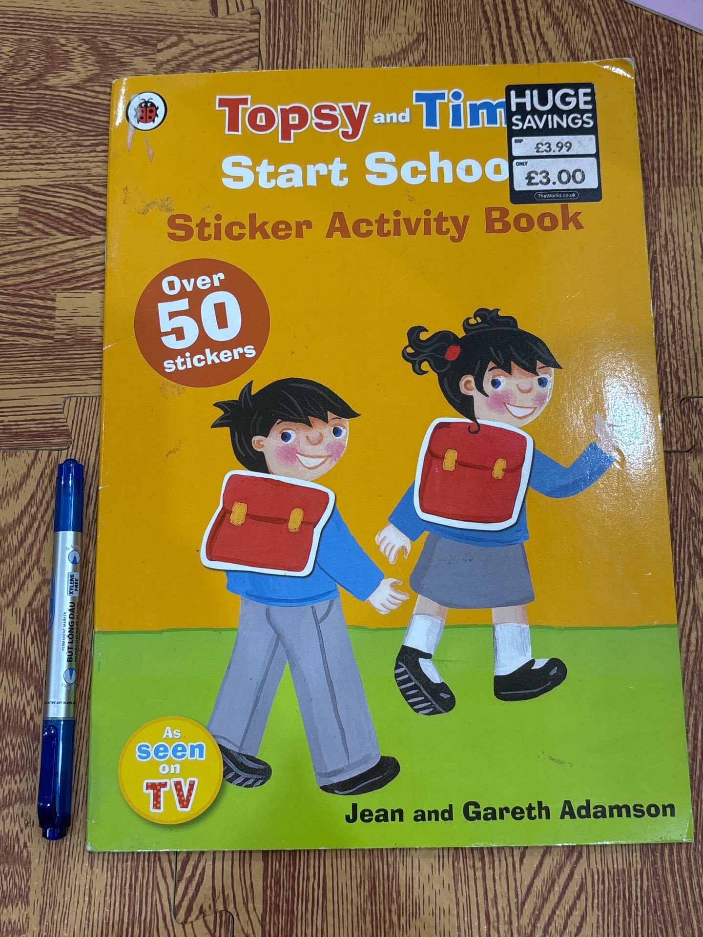 Topsy and Tim Start School Sticker Activity Book