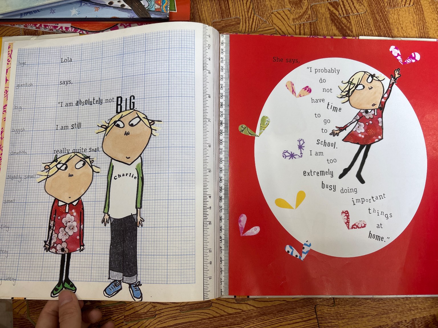 I am TOO absolutely small for school — ảnh 2