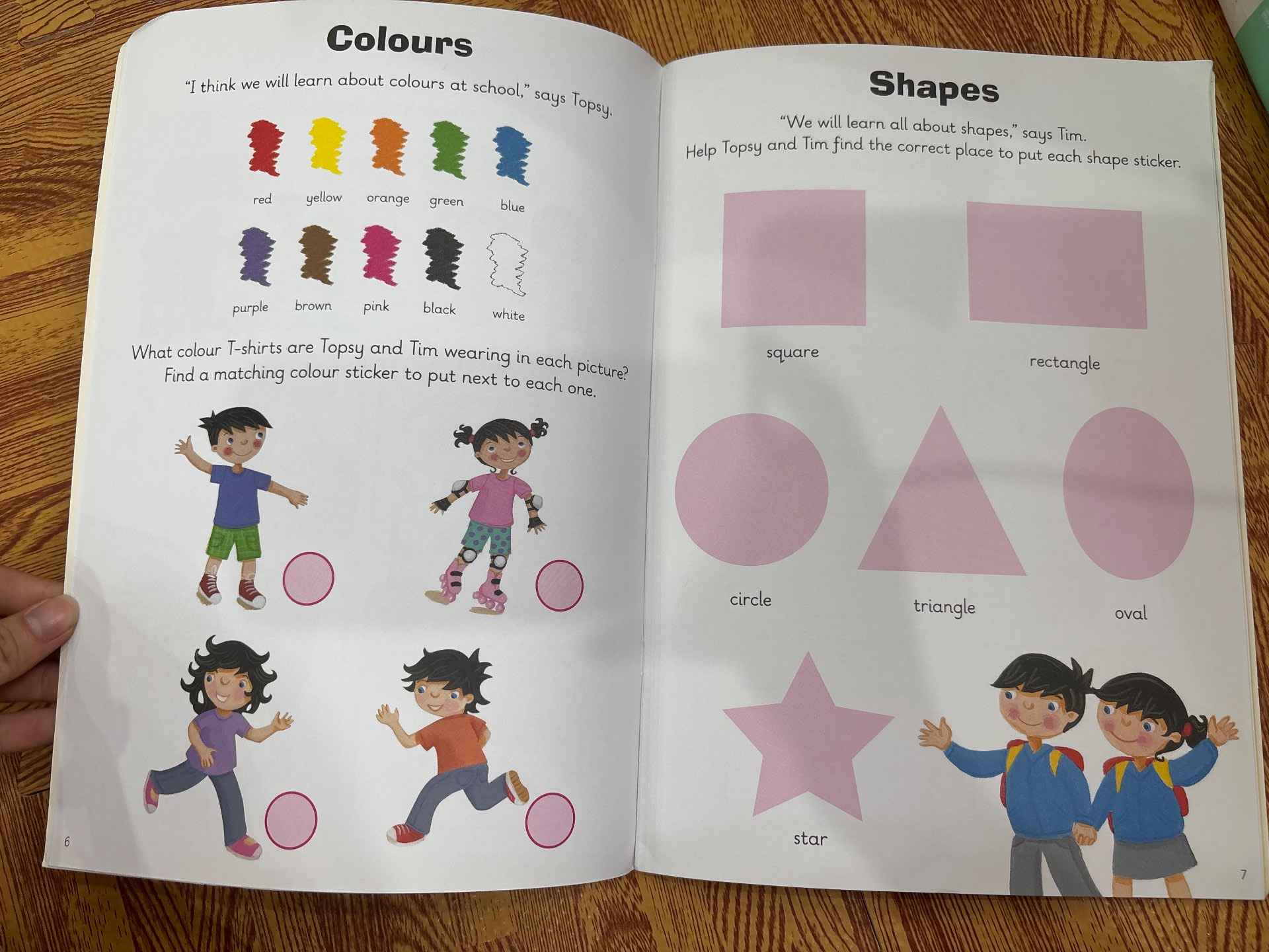 Topsy and Tim Start School Sticker Activity Book — ảnh 2