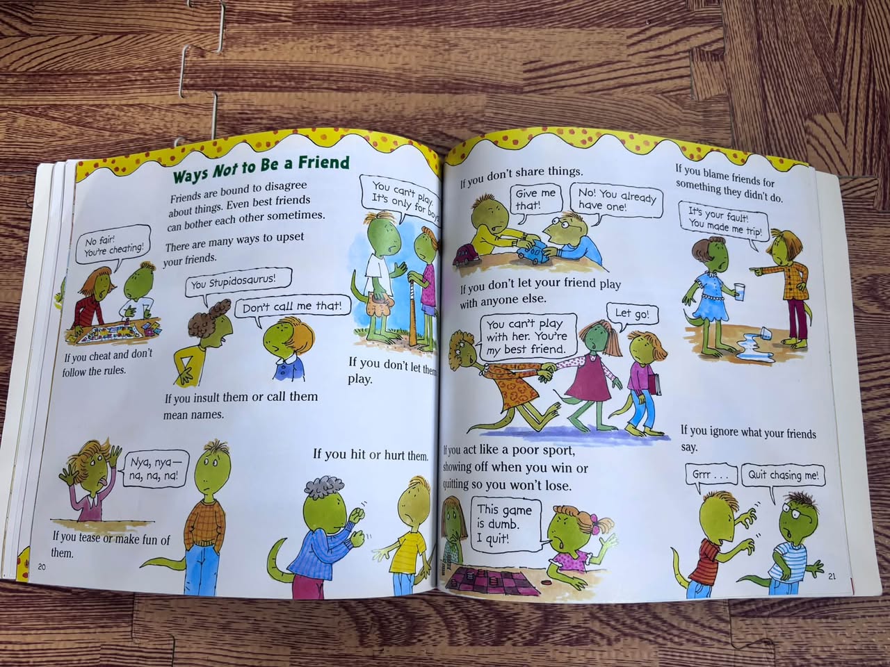 DINO TALES: HOW TO BE A FRIEND (A GUIDE TO MAKING FRIENDS AND KEEPING THEM) — ảnh 5