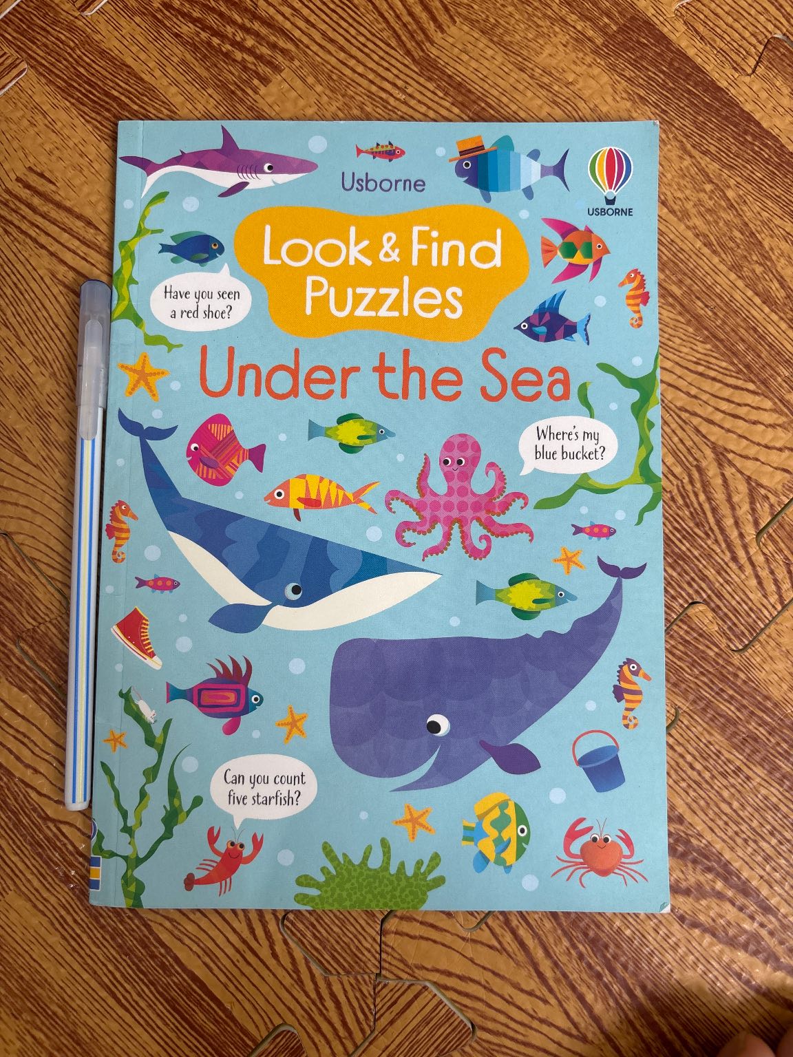 Look & Find Puzzles Under the Sea