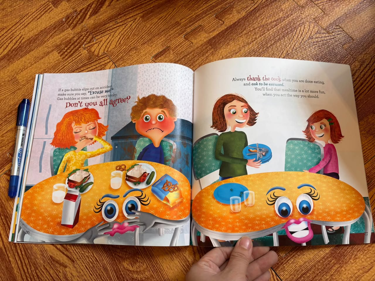 TABLE TALK: A BOOK ABOUT TABLE MANNERS (JULIA COOK & ANITA DUFALLA) — ảnh 5