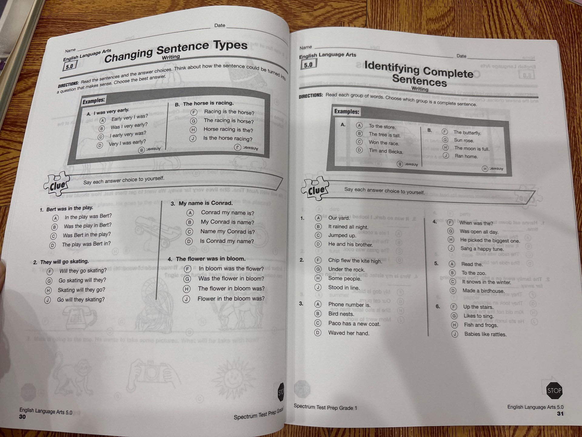 Spectrum Test Prep Grade 1 — ảnh 2