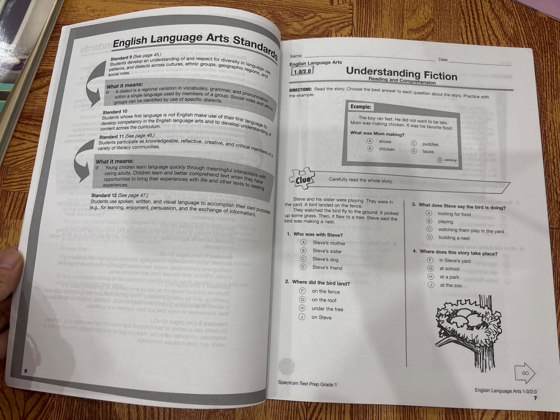 Spectrum Test Prep Grade 1 — ảnh 4