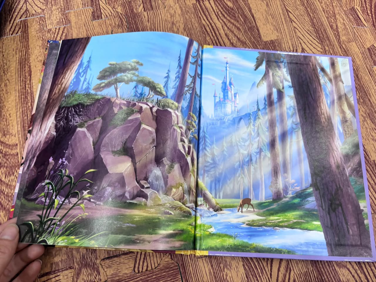 DISNEY PRINCESS: BEAUTY AND THE BEAST (THE ORIGINAL MAGICAL STORY - BÌA CỨNG) — ảnh 5
