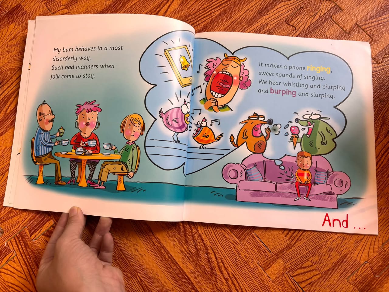 MY BUM IS SO NOISY! (DAWN MCMILLAN & ROSS KINNAIRD) — ảnh 3